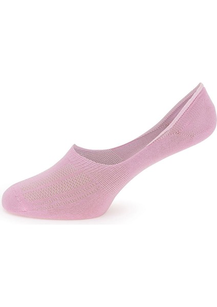 Pembe Kadın Babet Çorabı Oshababet