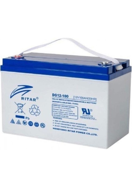 Ritar Jel Akü DG12-100 (12V100AH)