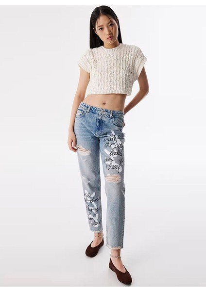 Mavi Kadın Mom Fit Denim Pantolon TS1250018026