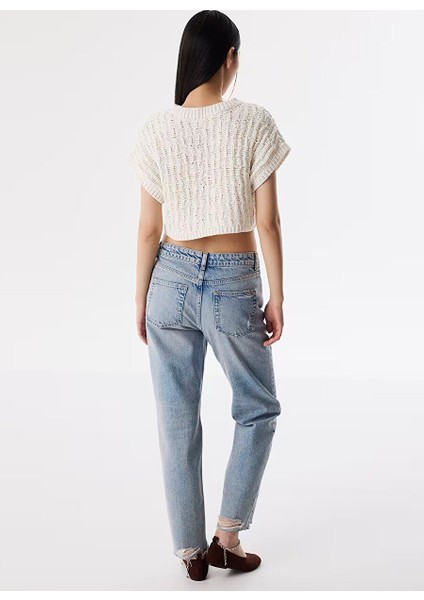 Mavi Kadın Mom Fit Denim Pantolon TS1250018026 modelleri