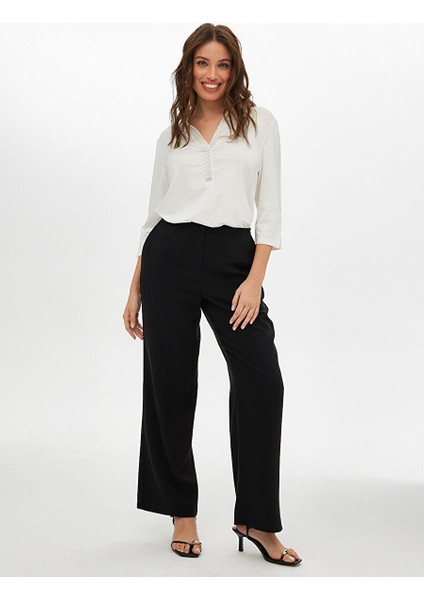 Wide Leg Fit Liyoselli Pantolon S25PNT005 fiyatları