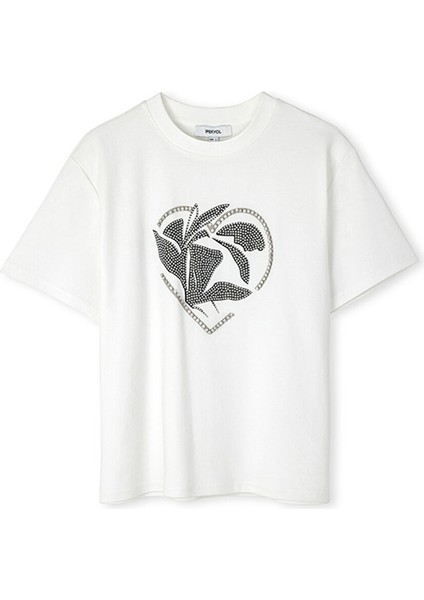 Ipekyol Beyaz Kadın Standart Düz T-Shirt IS1250070097 fiyatları