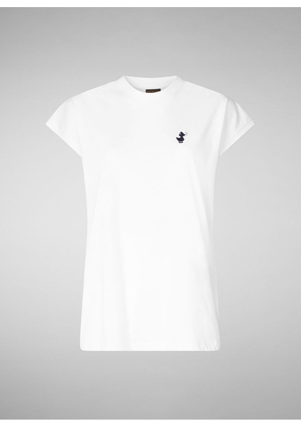 Beyaz Kadın Normal T-Shirt DT2230WBESY2000000 fırsatları