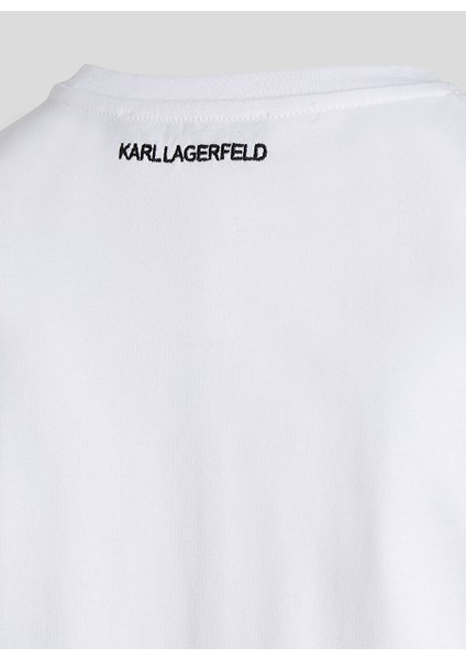 Beyaz Kadın Standart Baskılı T-Shirt 245W1706 modelleri