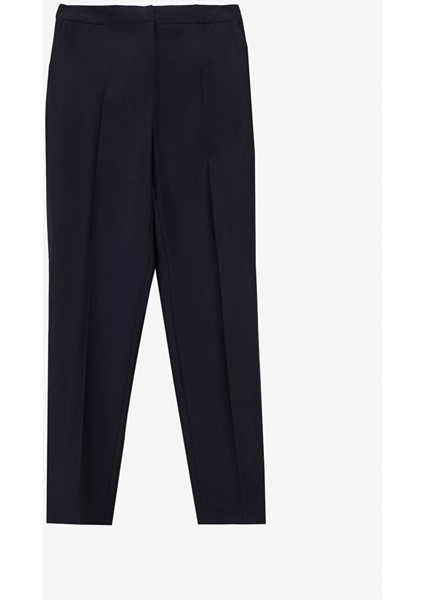 Siyah Kadın Normal Pantolon The Boyısh Pants 2020