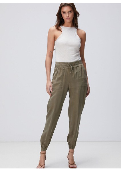 Haki Kadın Regular Fit Pantolon 1094896