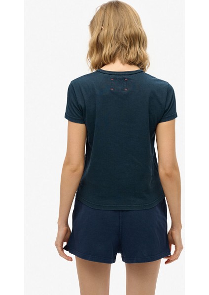 Lacivert Kadın Normal T-Shirt W1011652A fırsatları