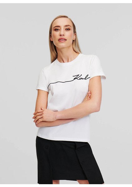 Beyaz Kadın Normal T-Shirt A1W17019 fiyatları
