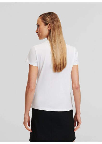 Beyaz Kadın Normal T-Shirt A1W17019 fırsatları