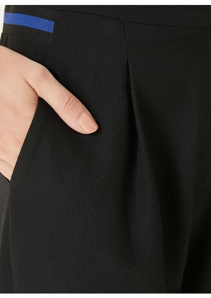 Siyah Kadın Regular Fit Pantolon 1090104