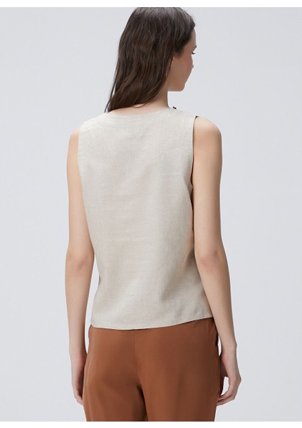 Kahverengi Kadın Basic Bluz 1095124 indirimleri