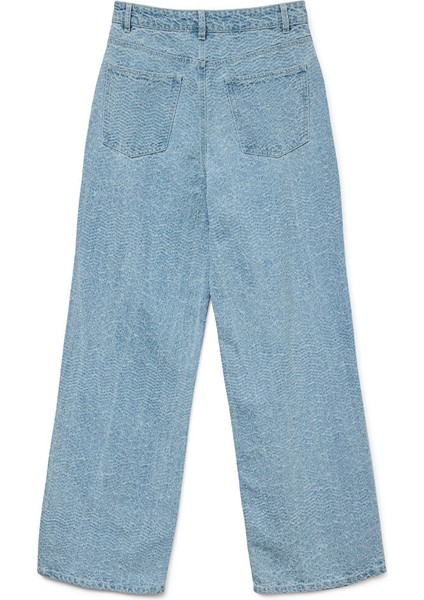 Mavi Kadın Geniş Fit Denim Pantolon Vmkathy Hr Wıde Denım Jeans YO375 fiyatları
