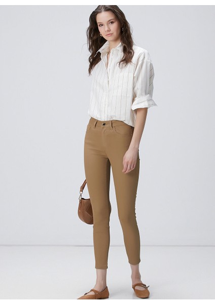 Camel Kadın Skinny Fit Denim Pantolon 1094360 fiyatları