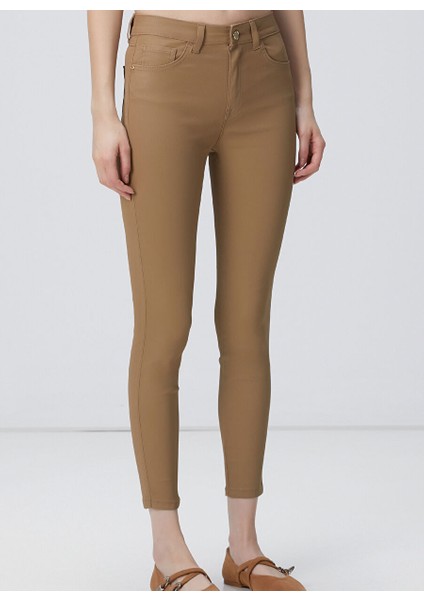 Camel Kadın Skinny Fit Denim Pantolon 1094360 fırsatları
