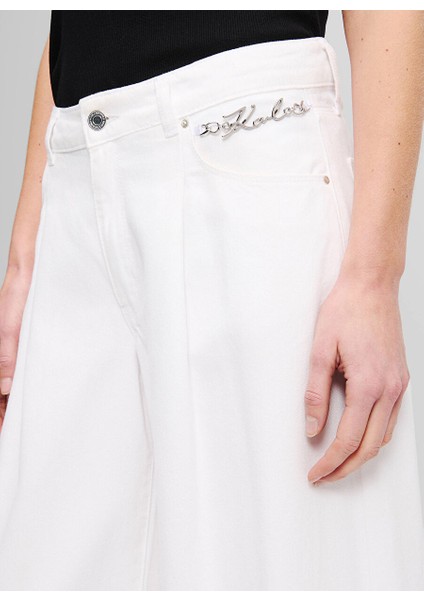 Beyaz Kadın Denim Pantolon A2W10158 modelleri