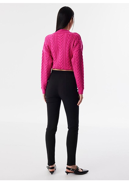Siyah Kadın Skinny Fit Pantolon TS1250003137 fırsatları