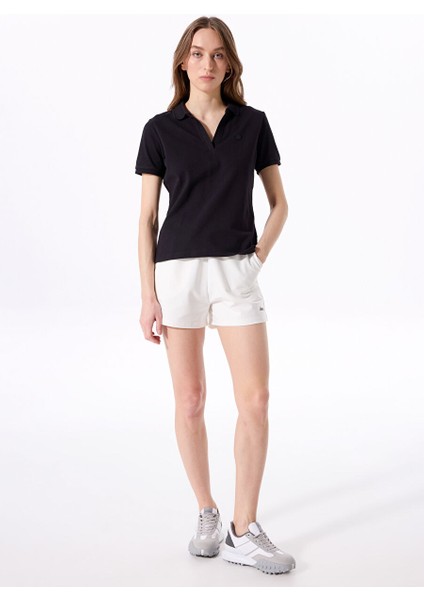 Kırık Beyaz Kadın Basic Sweat Şort J4SL-SHT7033