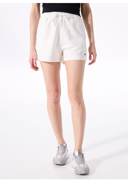 Kırık Beyaz Kadın Basic Sweat Şort J4SL-SHT7033