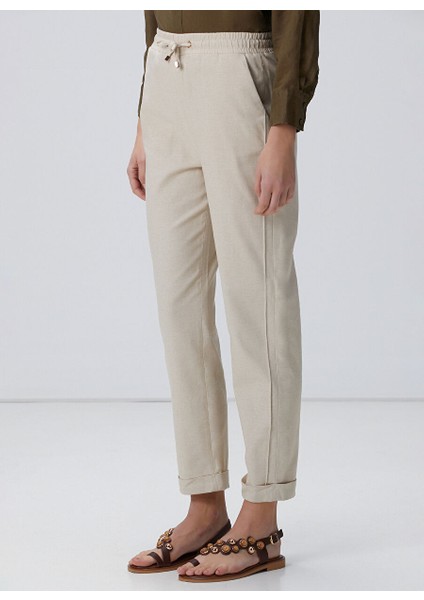 Bej Kadın Basic Pantolon 1094638