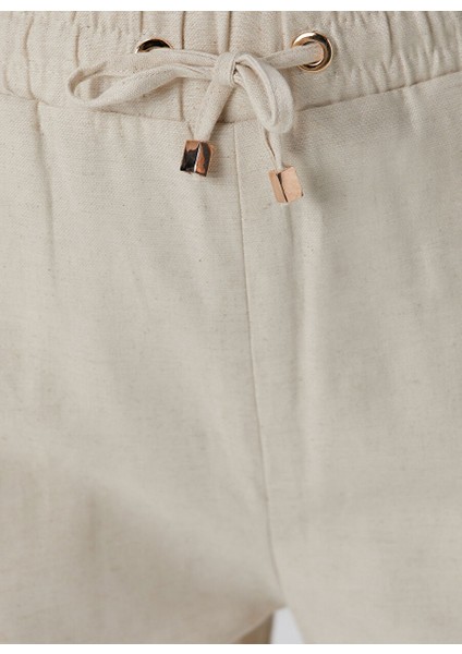 Bej Kadın Basic Pantolon 1094638