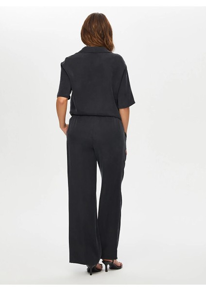 Siyah Kadın Normal Pantolon US25PNT023