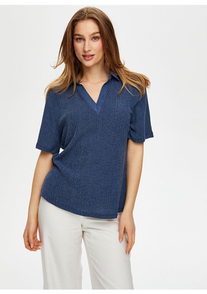 Antrasit Kadın Normal T-Shirt US25TSH054 fiyatları