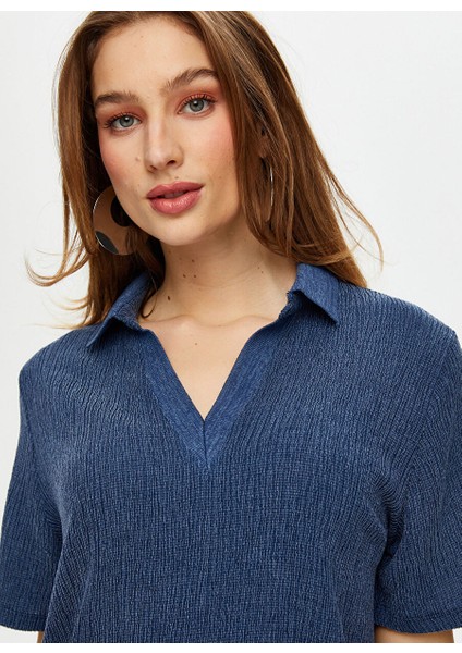 Antrasit Kadın Normal T-Shirt US25TSH054 modelleri