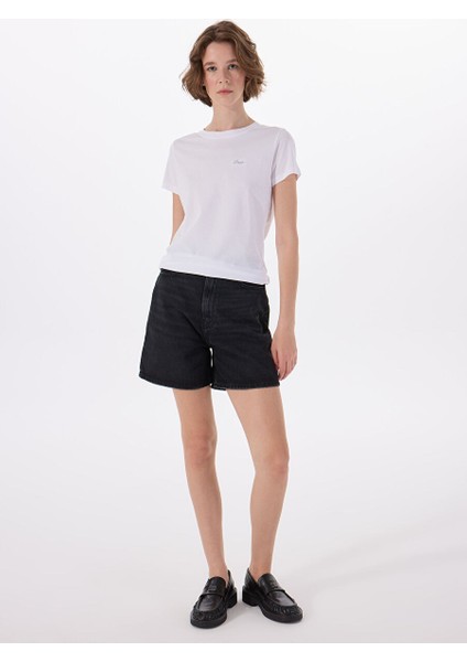 Ekru Kadın Regular Fit T-Shirt 50536628 fırsatları