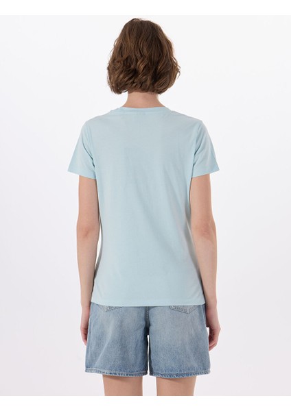 Mavi Kadın Slim Fit T-Shirt 50506973 fiyatları