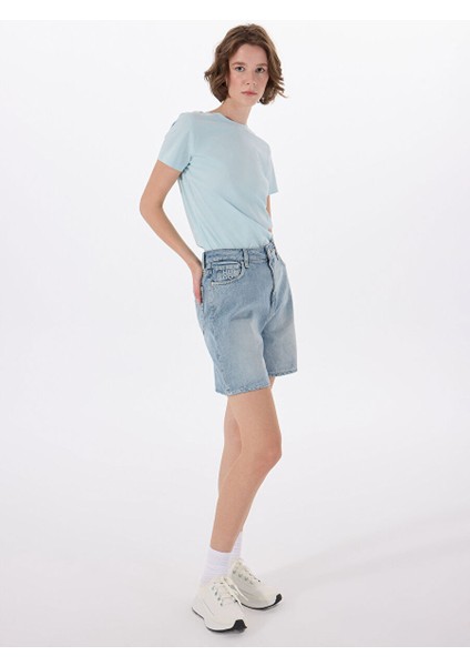 Mavi Kadın Slim Fit T-Shirt 50506973 indirimleri
