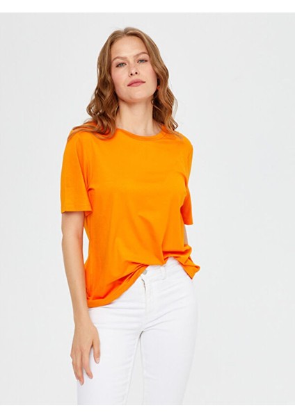 Yuvarlak Yaka Kısa Kol T-Shirt S25TSH002