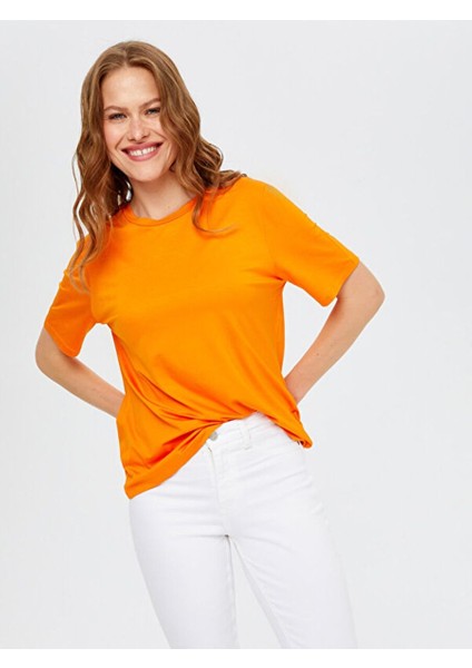 Yuvarlak Yaka Kısa Kol T-Shirt S25TSH002