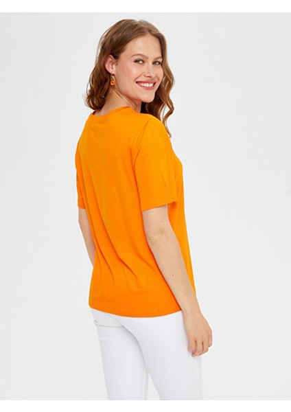 Yuvarlak Yaka Kısa Kol T-Shirt S25TSH002