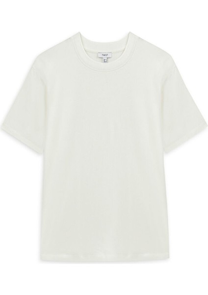 Ekru Kadın Standart T-Shirt TS1250070111