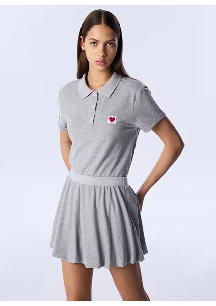 Gri Kadın Regular Fit T-Shirt TS1250070158 modelleri