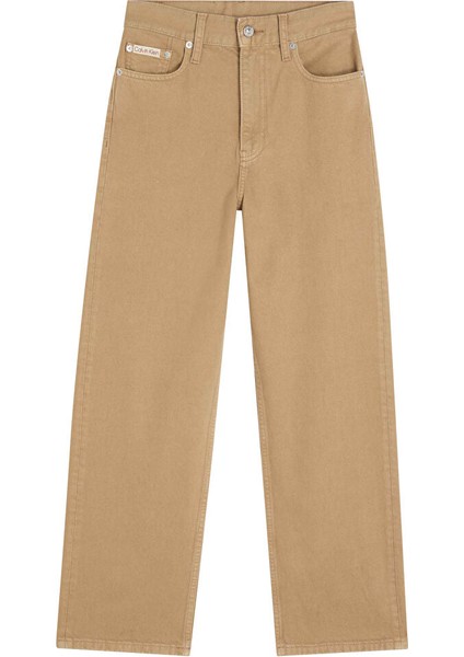 Kahverengi Kadın Normal Denim Pantolon J20J2256021A4