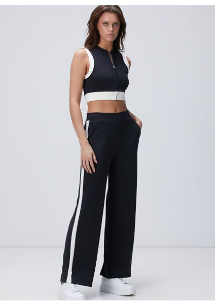 Siyah Kadın Slim Fit T-Shirt 1094246 fırsatları