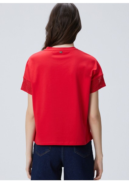 Kırmızı Kadın Basic T-Shirt 1094696 indirimleri