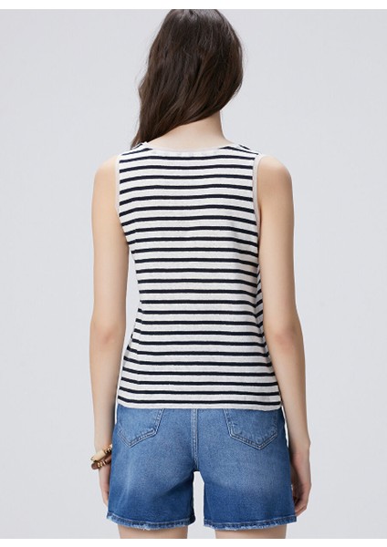 Lacivert Kadın Basic T-Shirt 1094702 indirimleri