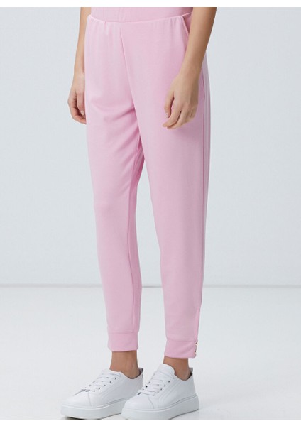 Pembe Kadın Basic Eşofman Altı 1094675
