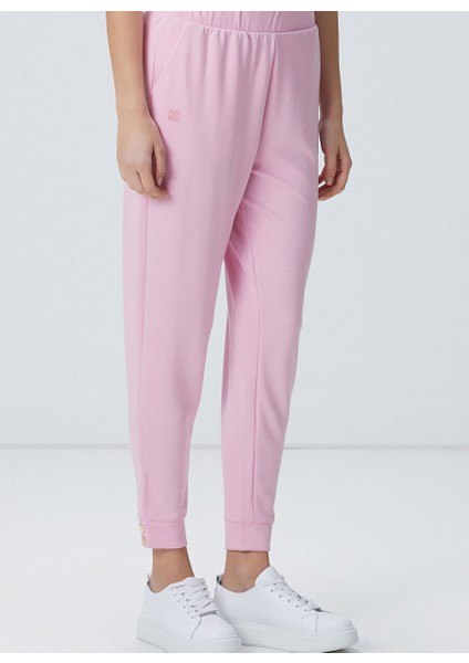 Pembe Kadın Basic Eşofman Altı 1094675