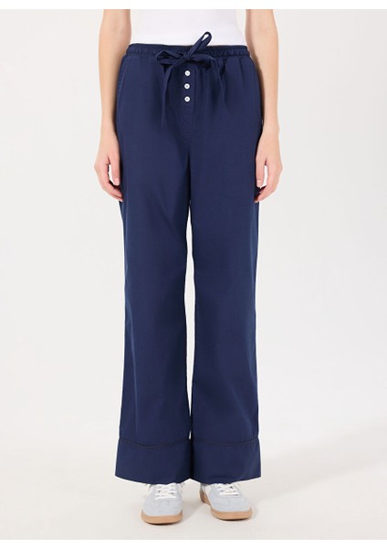 Lacivert Kadın Normal Pantolon Beth Pant modelleri