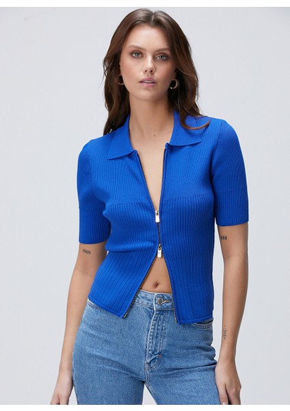 Mavi Kadın Bisiklet Regular Fit Hırka 1094755