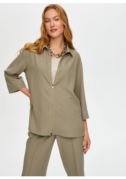 Gri Kadın Normal Tunik US25TNK017 modelleri