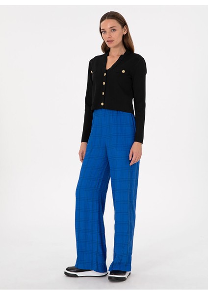 Saks Kadın Loose Fit Düz Pantolon Nova-P modelleri