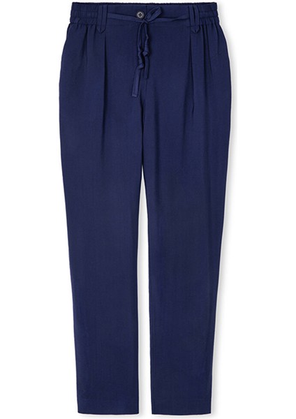 Ipekyol Lacivert Kadın Straight Pantolon IS1250003248 fiyatları