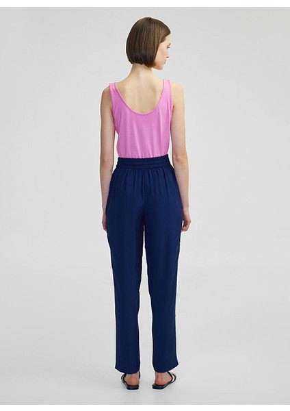 Ipekyol Lacivert Kadın Straight Pantolon IS1250003248 modelleri