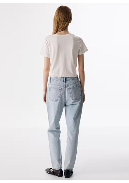 Mavi Kadın Mom Fit Denim Pantolon TS1250018028 modelleri