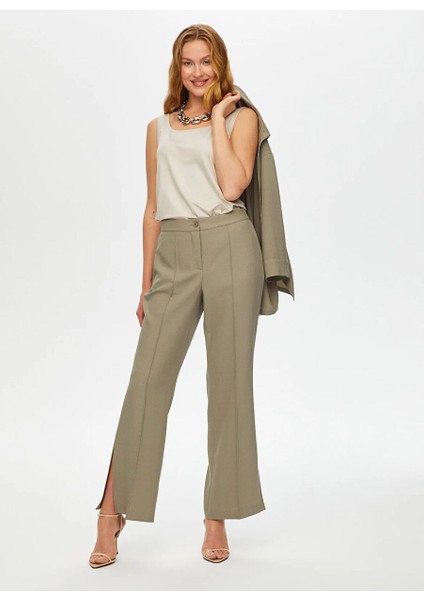 Gri Kadın Normal Pantolon US25PNT009