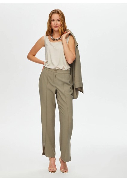 Gri Kadın Normal Pantolon US25PNT009 fiyatları